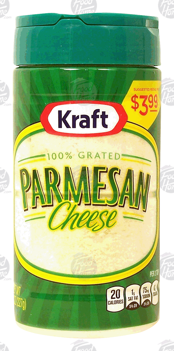 Kraft  parmesan cheese, grated Full-Size Picture